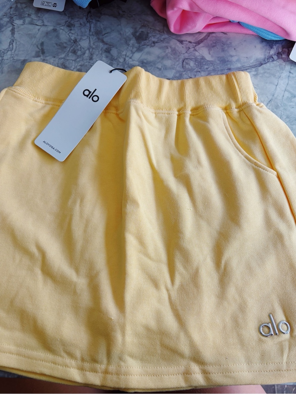ALO Yoga Yellow Skirt - Alo